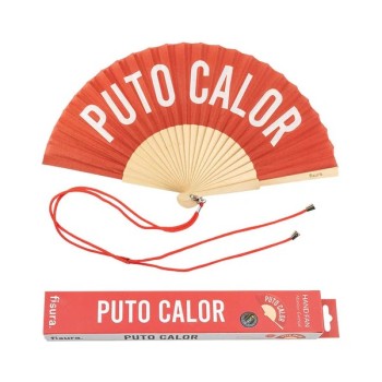 Abanico "Puto Calor" | SONRISAS Decora