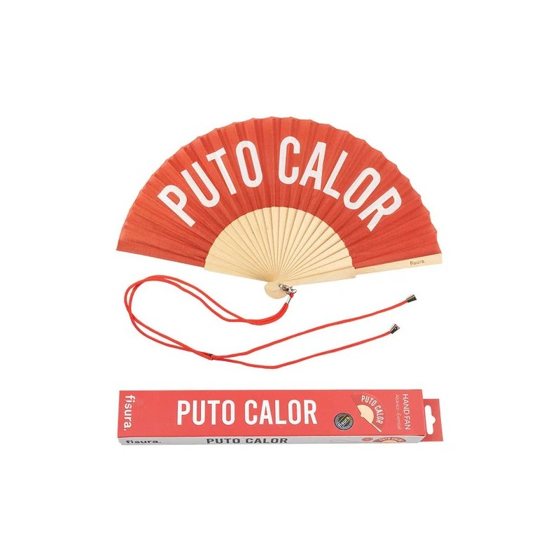 Abanico "Puto Calor" | SONRISAS Decora