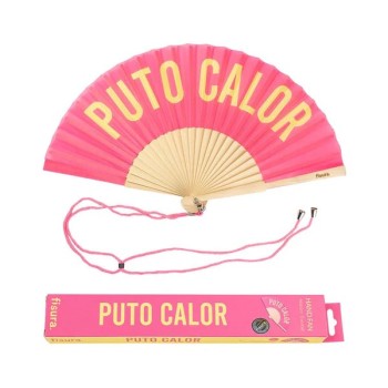 Abanico "Puto Calor" | SONRISAS Decora