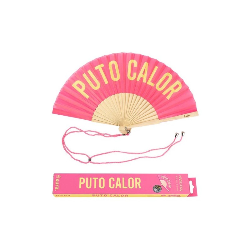 Abanico "Puto Calor" | SONRISAS Decora