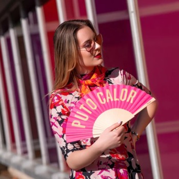 Abanico "Puto Calor" | SONRISAS Decora