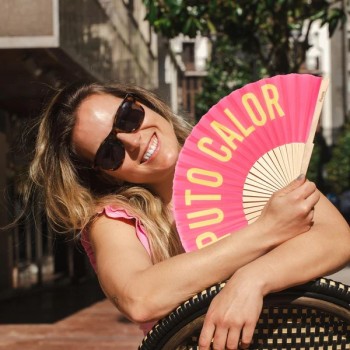Abanico "Puto Calor" | SONRISAS Decora