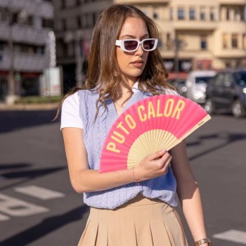 Abanico "Puto Calor" | SONRISAS Decora