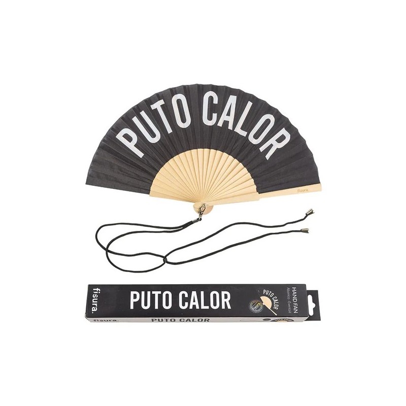 Abanico "Puto Calor" | SONRISAS Decora