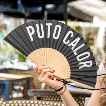 Abanico "Puto Calor" | SONRISAS Decora
