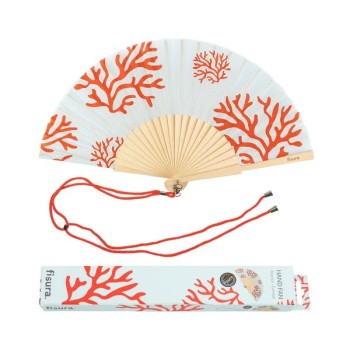 Abanico "Corales" | Abanicos | Sonrisas Decora