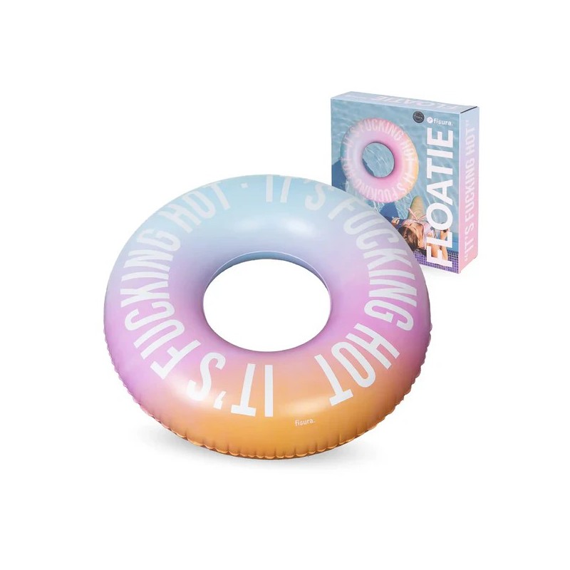 Flotador “It’s fucking hot” | SONRISAS Decora