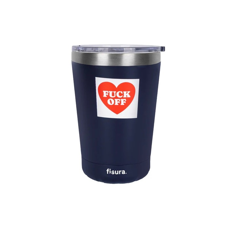 Vaso termo “Fuck off"