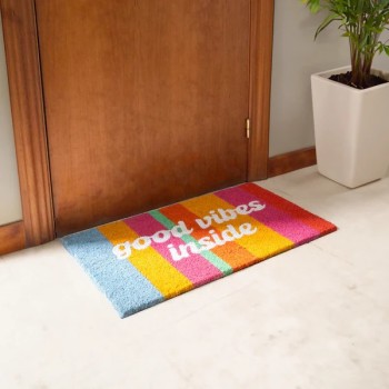 Felpudo “Good vibes inside”