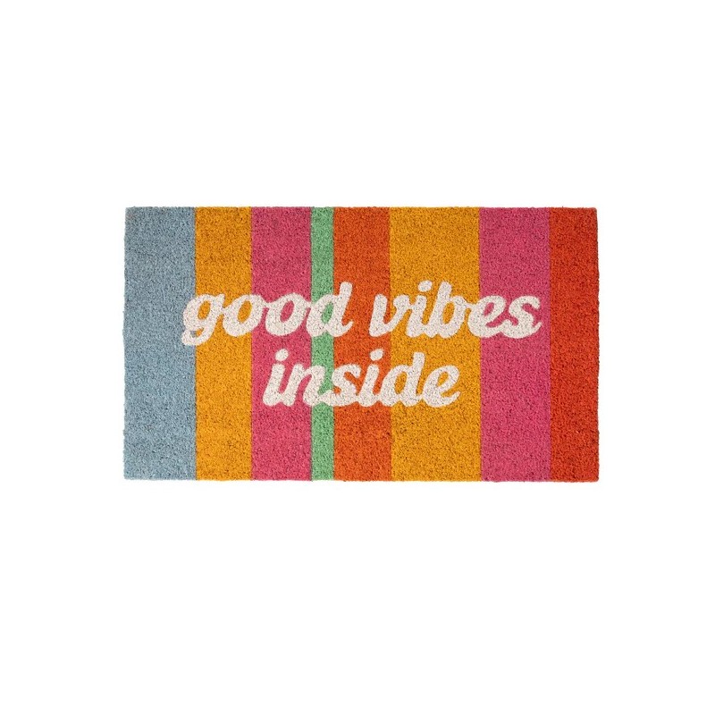 Felpudo “Good vibes inside”