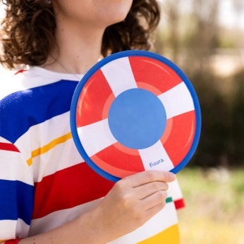 Abanico Plegable "Flotador"