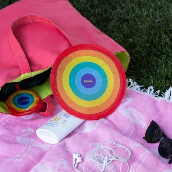 Abanico Plegable “Arcoíris”