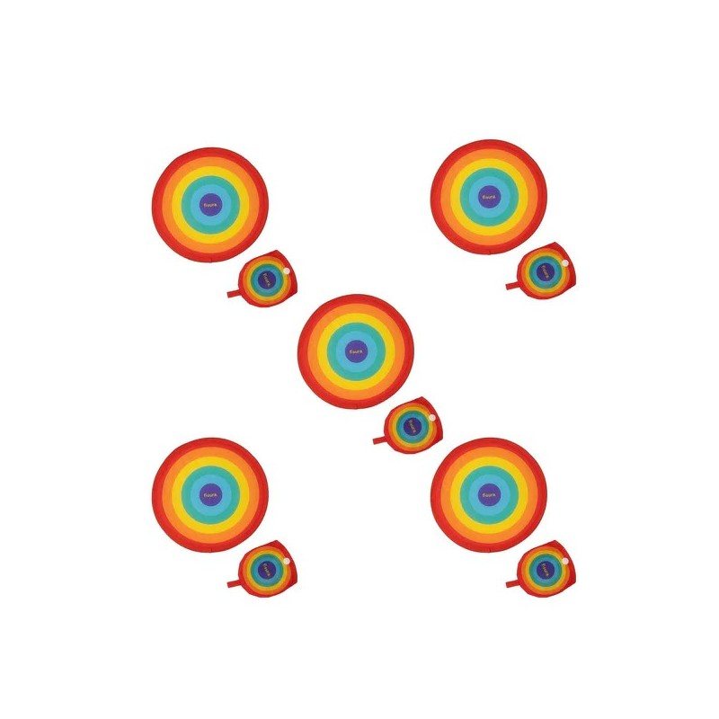 Abanico Plegable “Arcoíris”