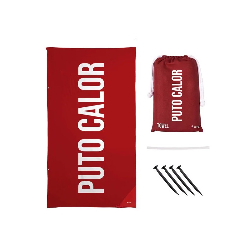 Toalla Playa "Puto Calor"